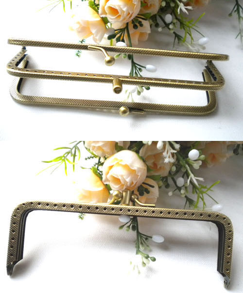 14CM Antique Metal Purse Frames With An Inside Frame