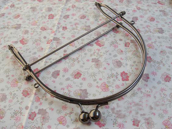 15CM Black nickel Purse Frames