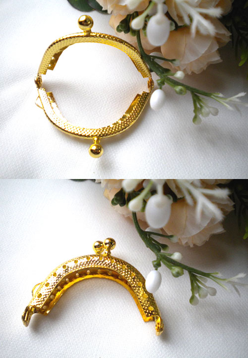 5CM Golden Mini Coin Purse Frame